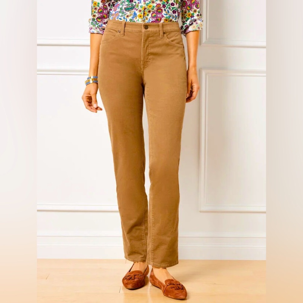 EUC Talbots Corduroy Simply Flattering